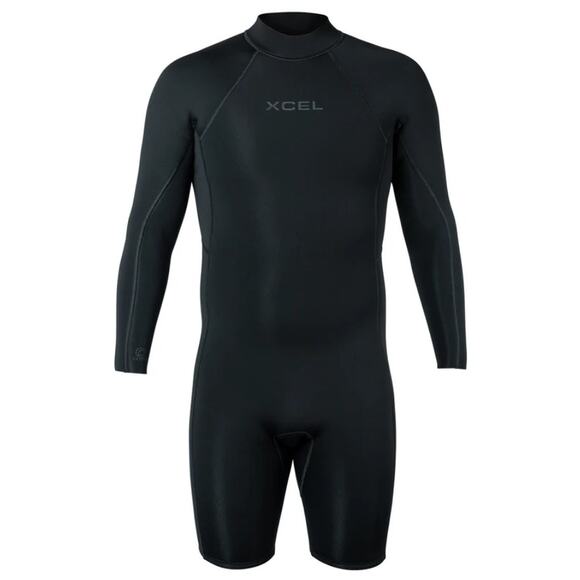 XCEL Men's Black Axis Long Sleeve Spring Wetsuit Size 2XL - Picture 1 of 8